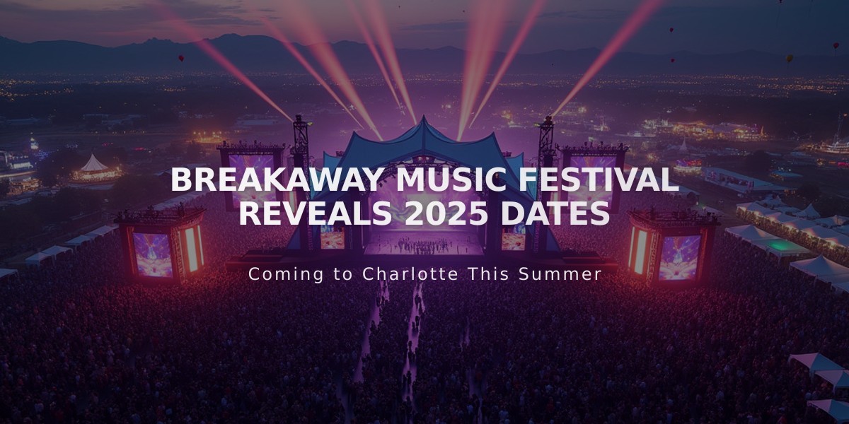 Breakaway Music Festival Expands to 12 Cities for 2025 Tour