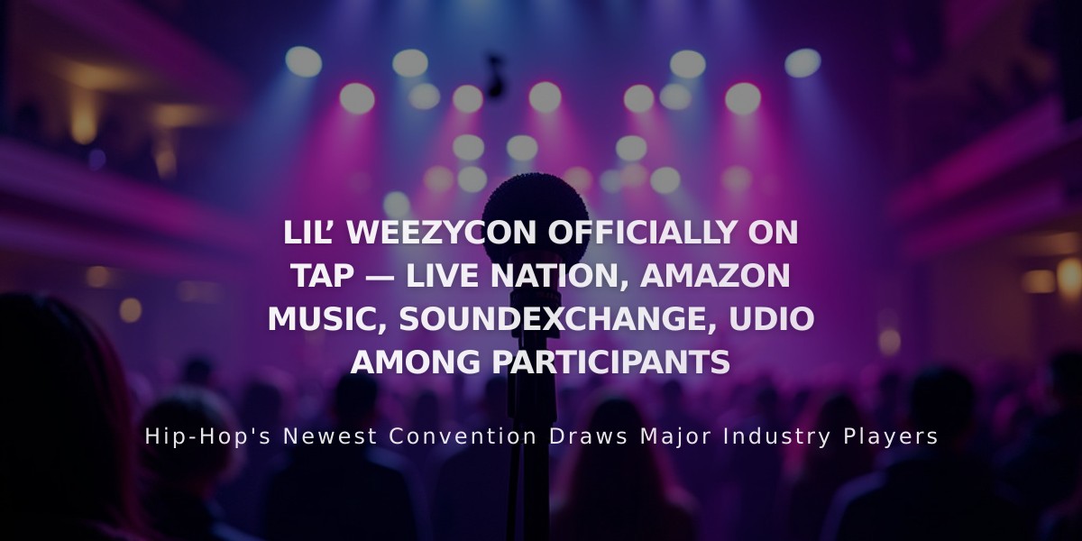 Live Nation, Amazon Music Partner for Free Lil' WeezyCon Industry Event in New Orleans