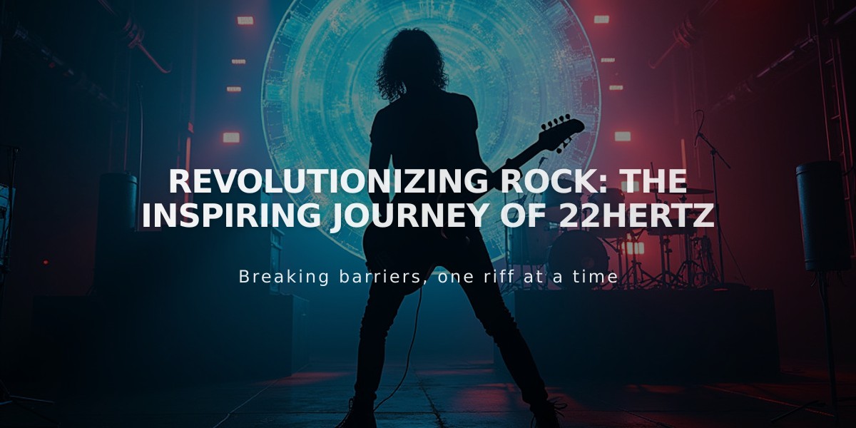 22HERTZ: Redefining Industrial Rock Through Innovation and Evolution