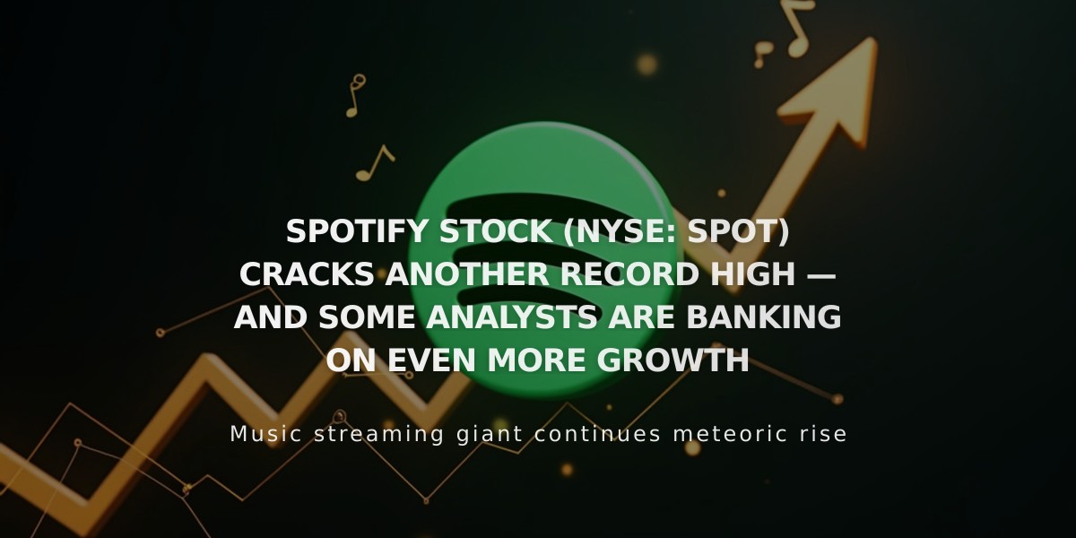 Spotify Stock Hits Historic $371 Peak as Major Analysts Project Further Gains