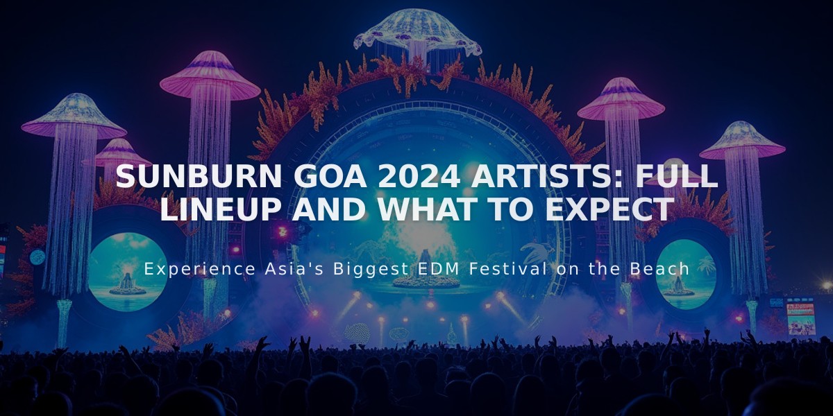 Sunburn Goa 2024: Skrillex, Alesso, Peggy Gou Lead Massive EDM Festival Lineup