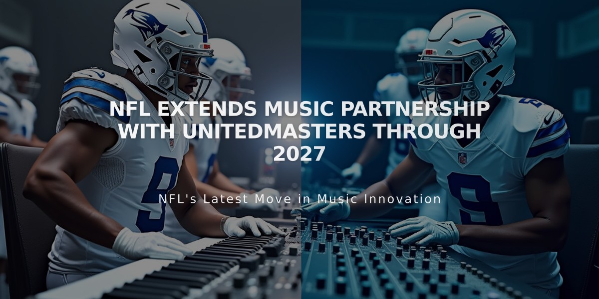 NFL Extends Music Partnership with UnitedMasters Through 2027