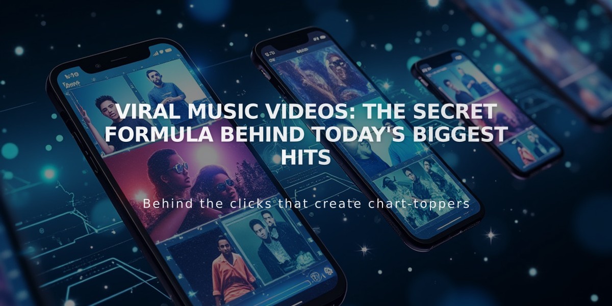 Viral Music Videos: The Secret Formula Behind Today's Biggest Hits