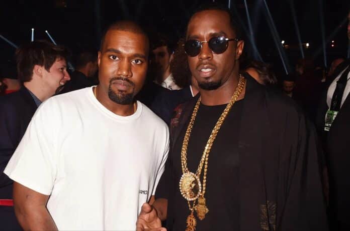 Kanye and Diddy together