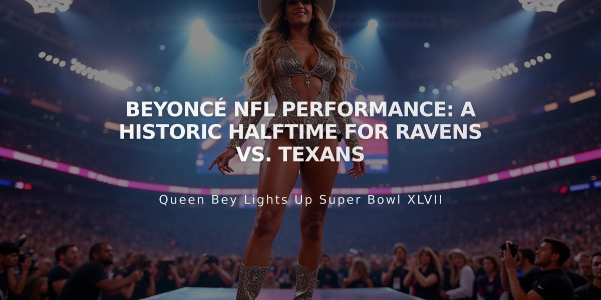 Beyoncé Set to Dominate Ravens vs. Texans Christmas NFL Halftime Show