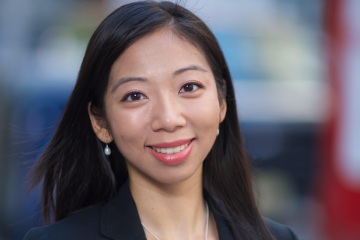 Close-up portrait of Lucy Huang