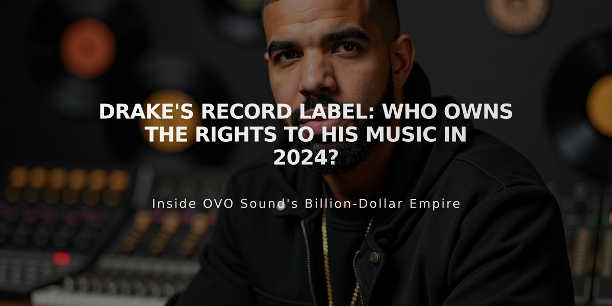 Drake's Record Label: Who Owns the Rights to His Music in 2024?