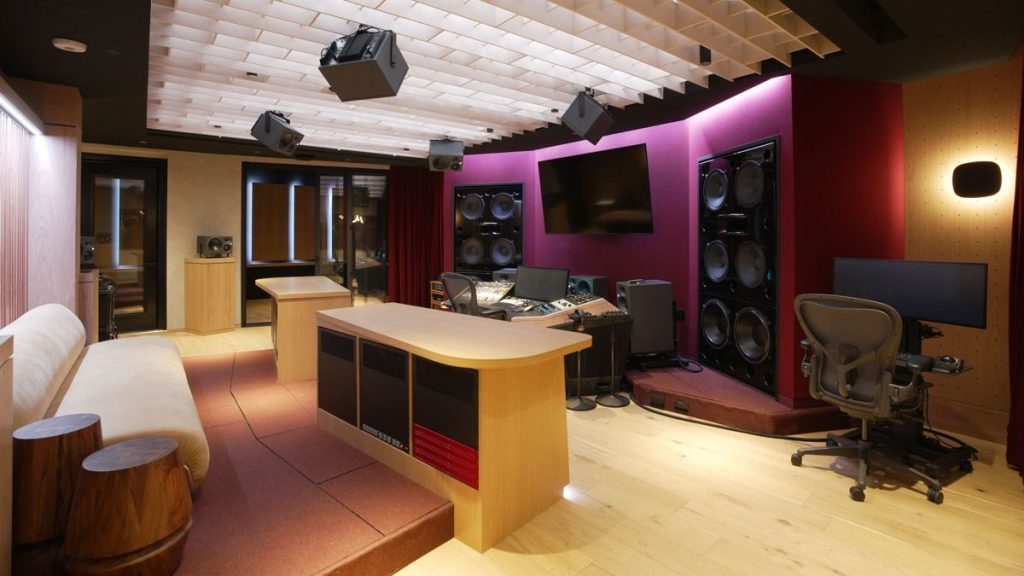 Sony Music Publishing recording studio