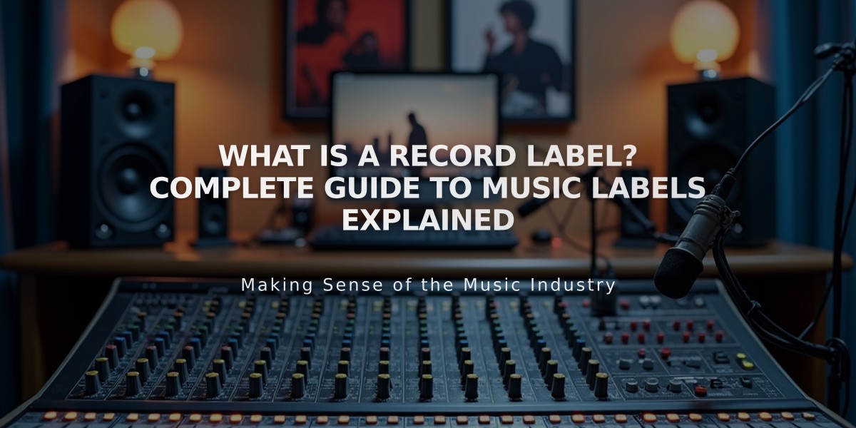 What Is a Record Label? Complete Guide to Music Labels Explained