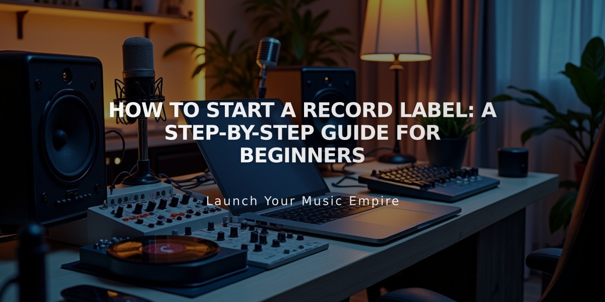 How to Start a Record Label: A Step-by-Step Guide for Beginners