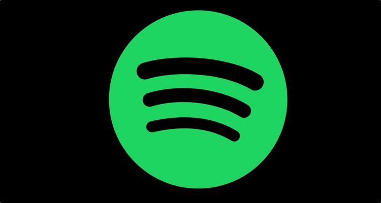 Spotify's green circular menu icon