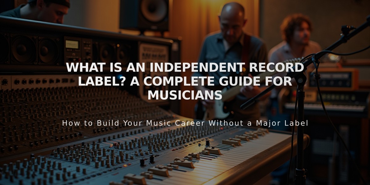 What Is an Independent Record Label? A Complete Guide for Musicians