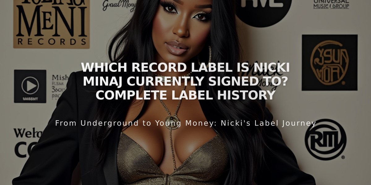 Which Record Label Is Nicki Minaj Currently Signed To? Complete Label History