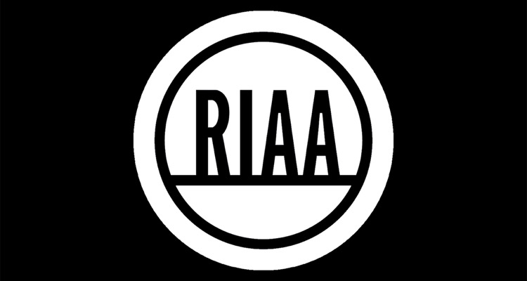 RIAA logo in monochrome