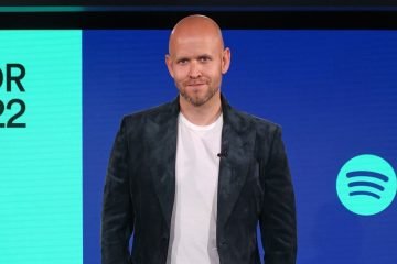 Daniel Ek, Spotify CEO headshot