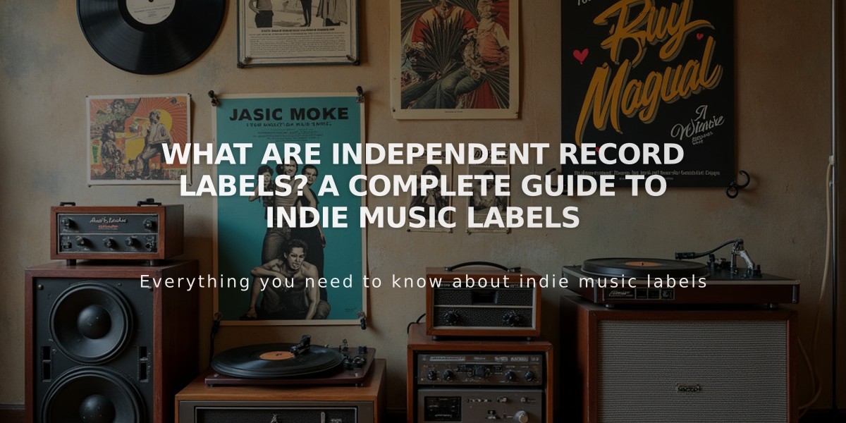 What Are Independent Record Labels? A Complete Guide to Indie Music Labels