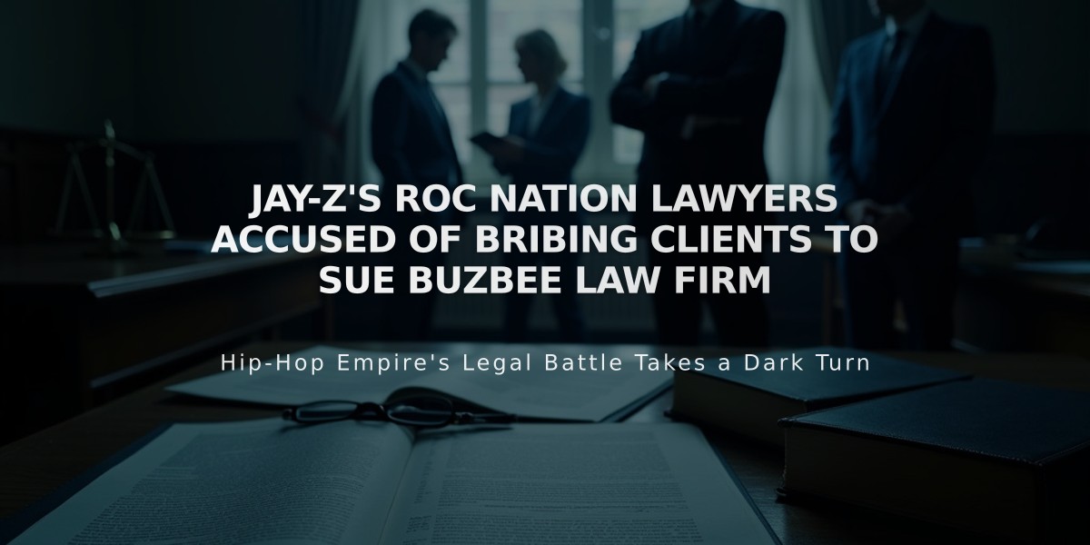 Jay-Z's Roc Nation Lawyers Accused of Bribing Clients to Sue Buzbee Law Firm