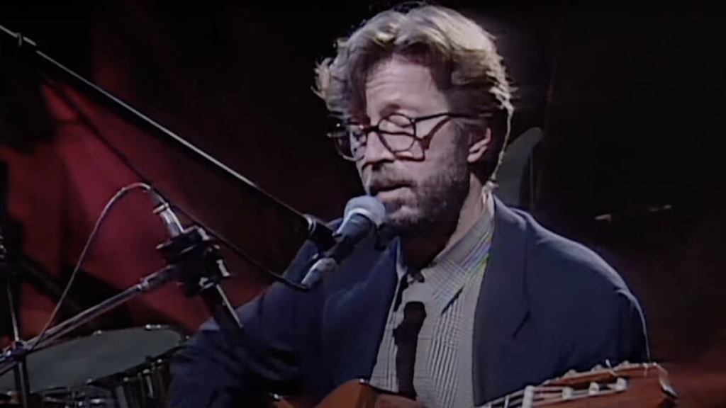 Eric Clapton during MTV Unplugged 1992