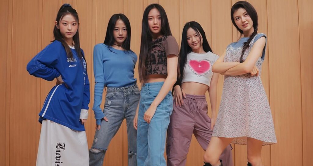 NewJeans female K-pop group members