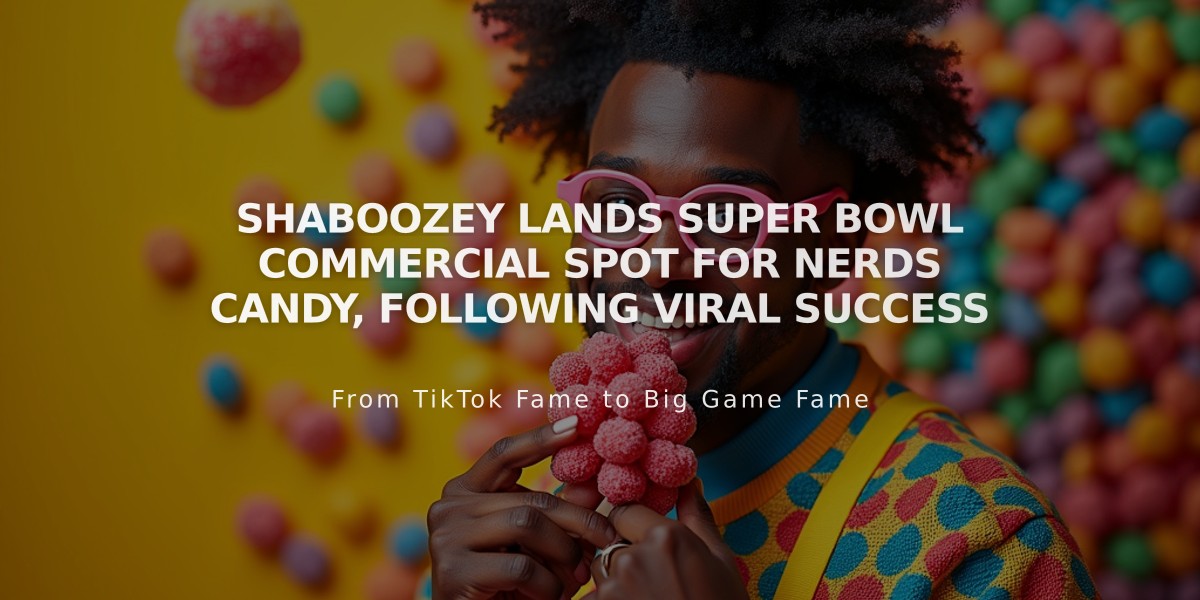 Shaboozey Lands Super Bowl Commercial Spot for Nerds Candy, Following Viral Success