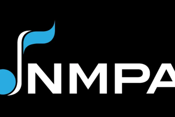 NMPA logo against black