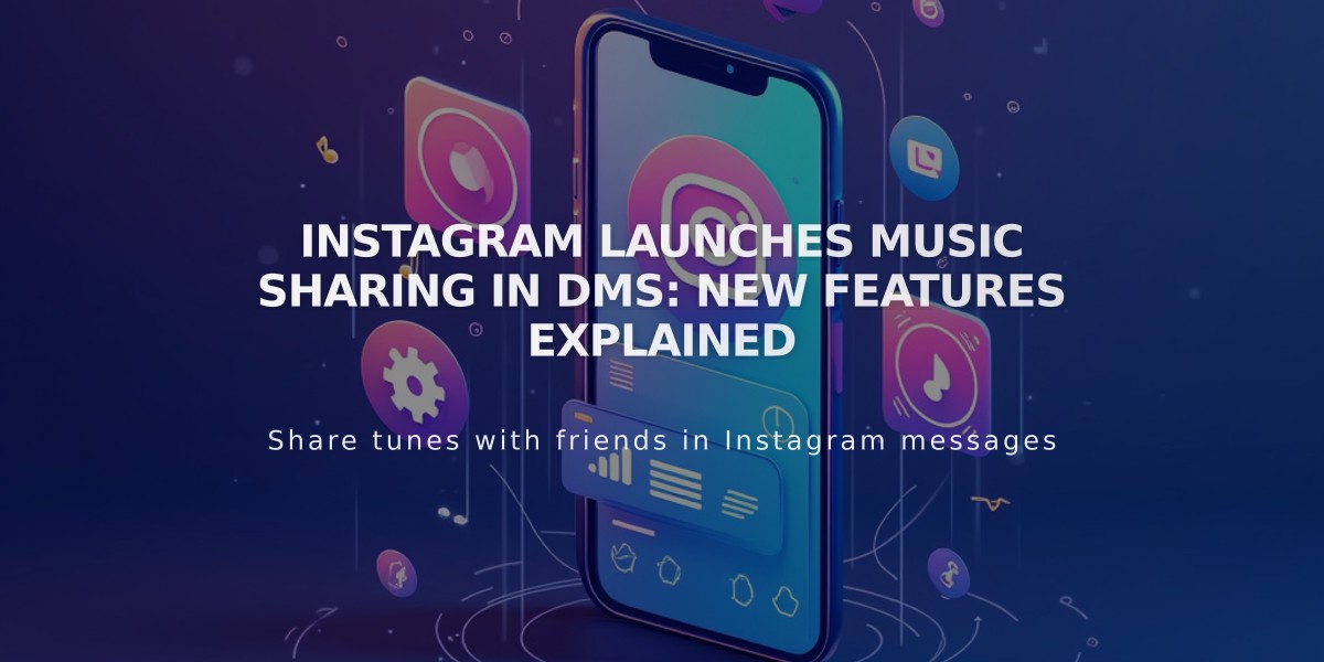 Instagram Launches Music Sharing in DMs: New Features Explained