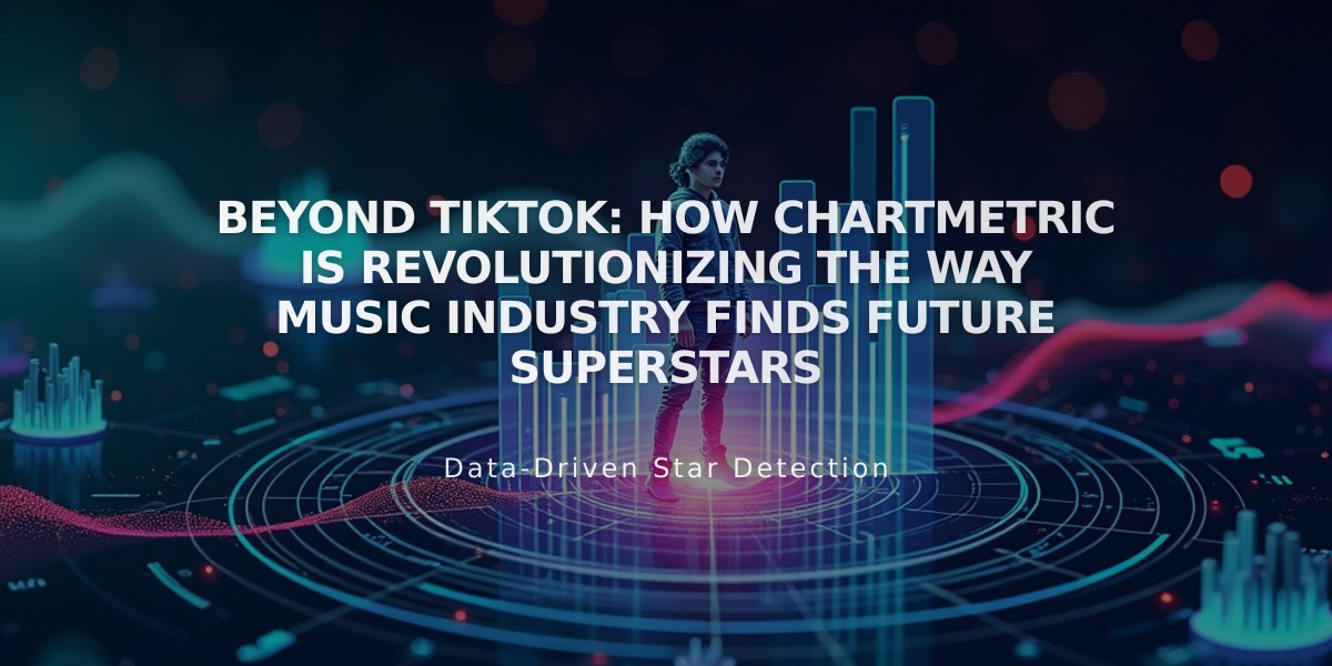 Beyond TikTok: How Chartmetric Is Revolutionizing the Way Music Industry Finds Future Superstars