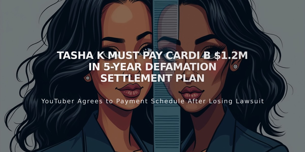 Tasha K Must Pay Cardi B $1.2M in 5-Year Defamation Settlement Plan