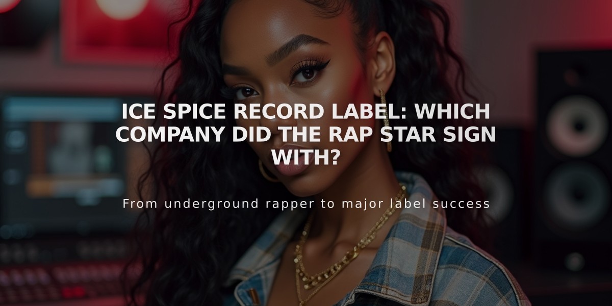 Ice Spice Record Label: Which Company Did the Rap Star Sign With?