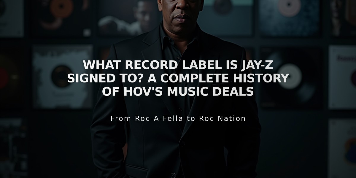 What Record Label Is Jay-Z Signed To? A Complete History of Hov's Music Deals