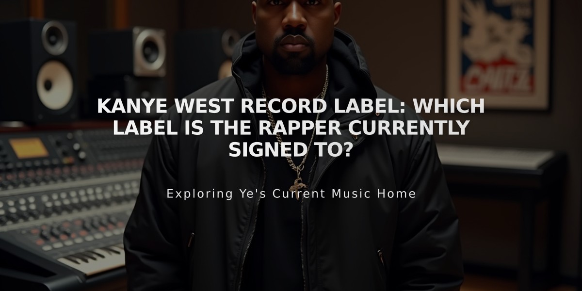 Kanye West Record Label: Which Label Is The Rapper Currently Signed To?