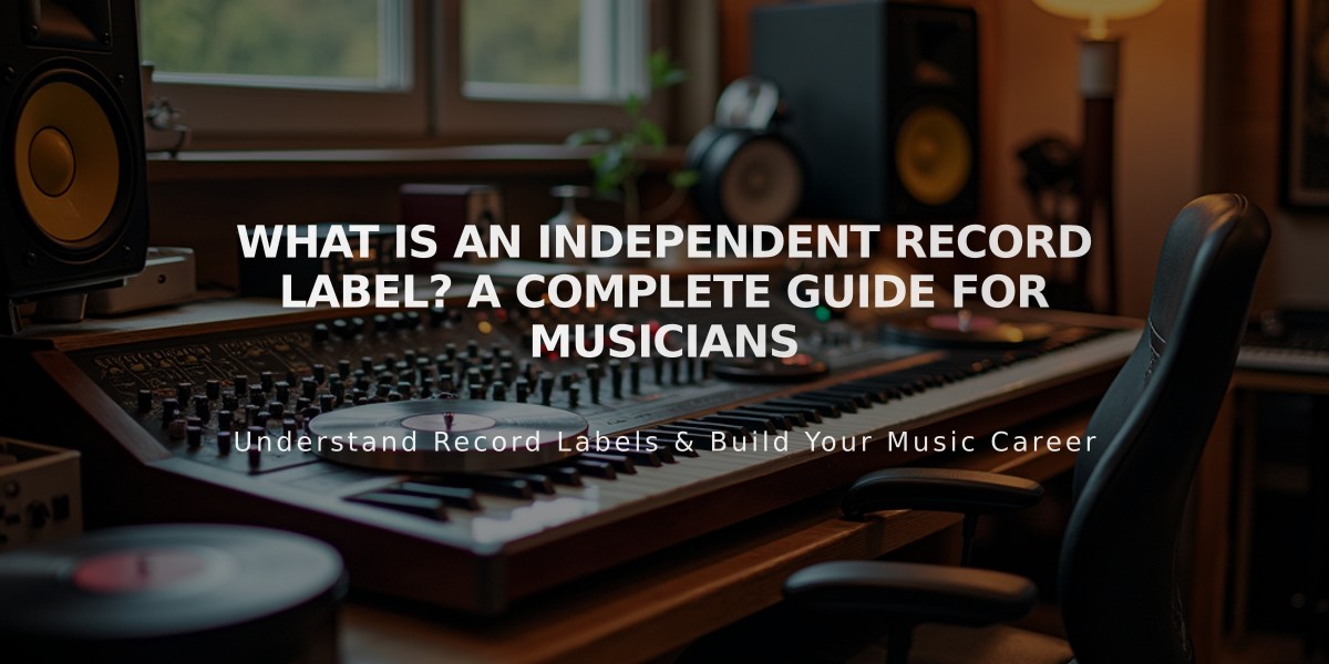 What Is an Independent Record Label? A Complete Guide for Musicians