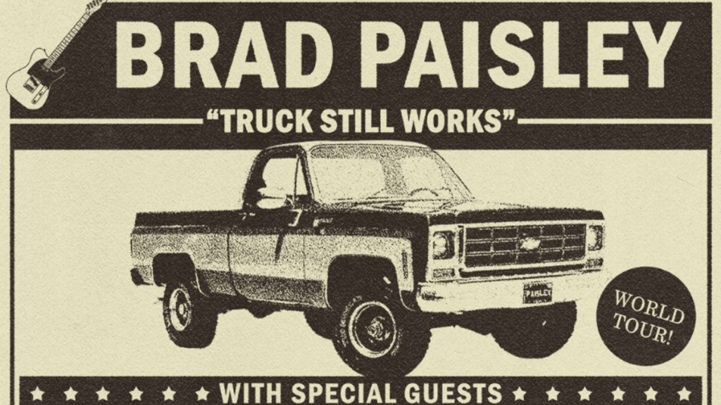 Brad Paisley Truck Still Works Tour